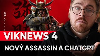 Diablo nová sezóna | Assassin's Creed DRAMA | ChatGPT vládne světu! | VikNews 4#