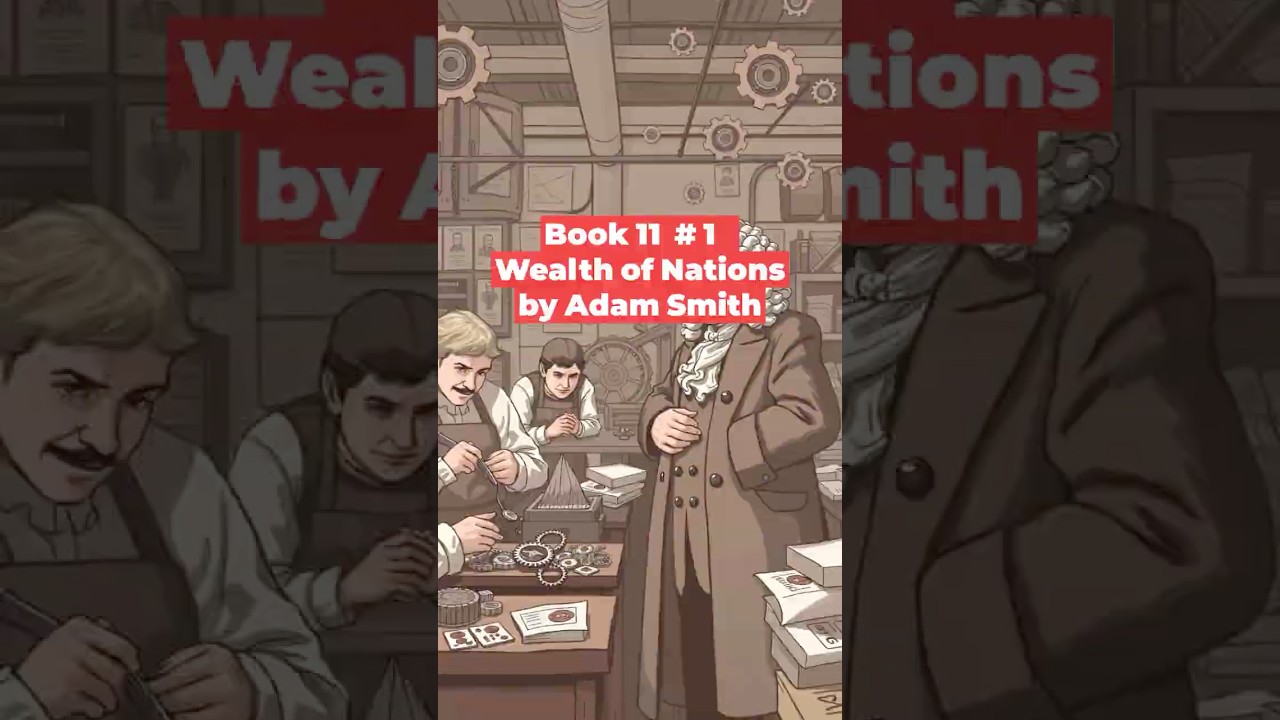 Book 11 #1 The Wealth of Nations by Adam Smith #economics #invisiablehands #masterpiece #tariffs