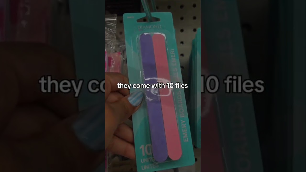 Begginer nail tech items to get at Dollar Tree 