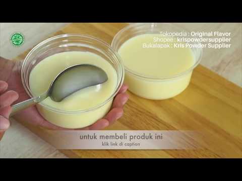 Puding Durian Simple