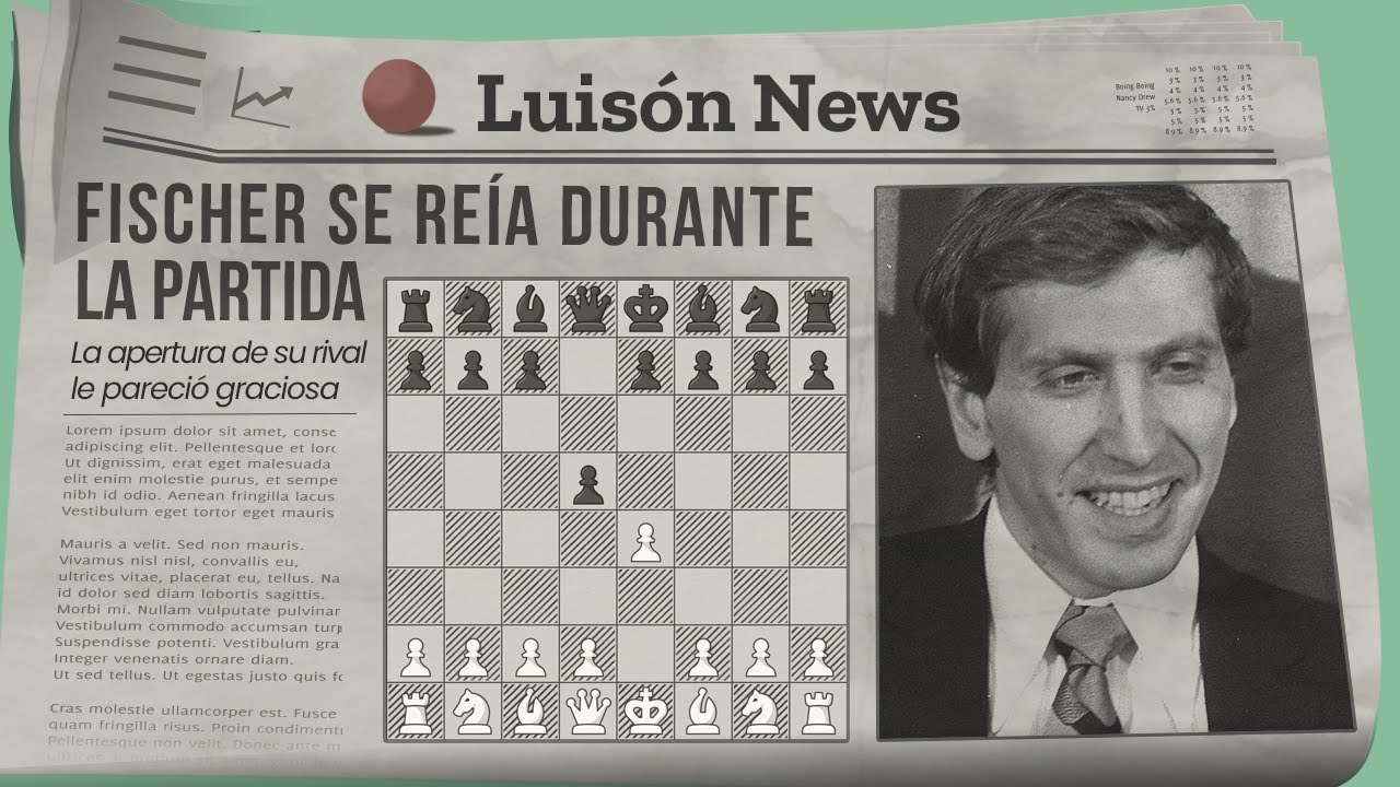 ⛔ Por qué NO jugar la DEFENSA ESCANDINAVA frente a BOBBY FISCHER