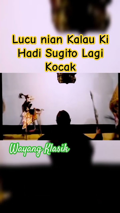 Ki Hadi Sugito #shorts #wayangkulit #kihadisugito