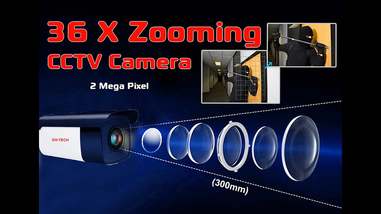 36X Zooming CCTV Camera 2Mp (Zoom 300m) YouTube