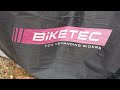 Чохол для мотоцикла Biketec Aquatec Black/Silver