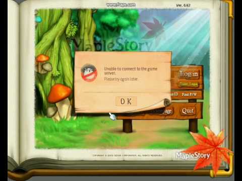 Maplestory DC problem-HELP ME{FIXED}