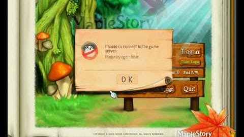 Maplestory DC problem-HELP ME{FIXED}