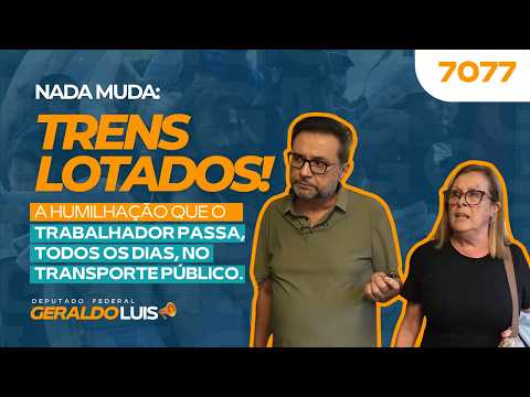 Lapa Station - Geraldo Luis exposes the neglect of public transportation for the people.