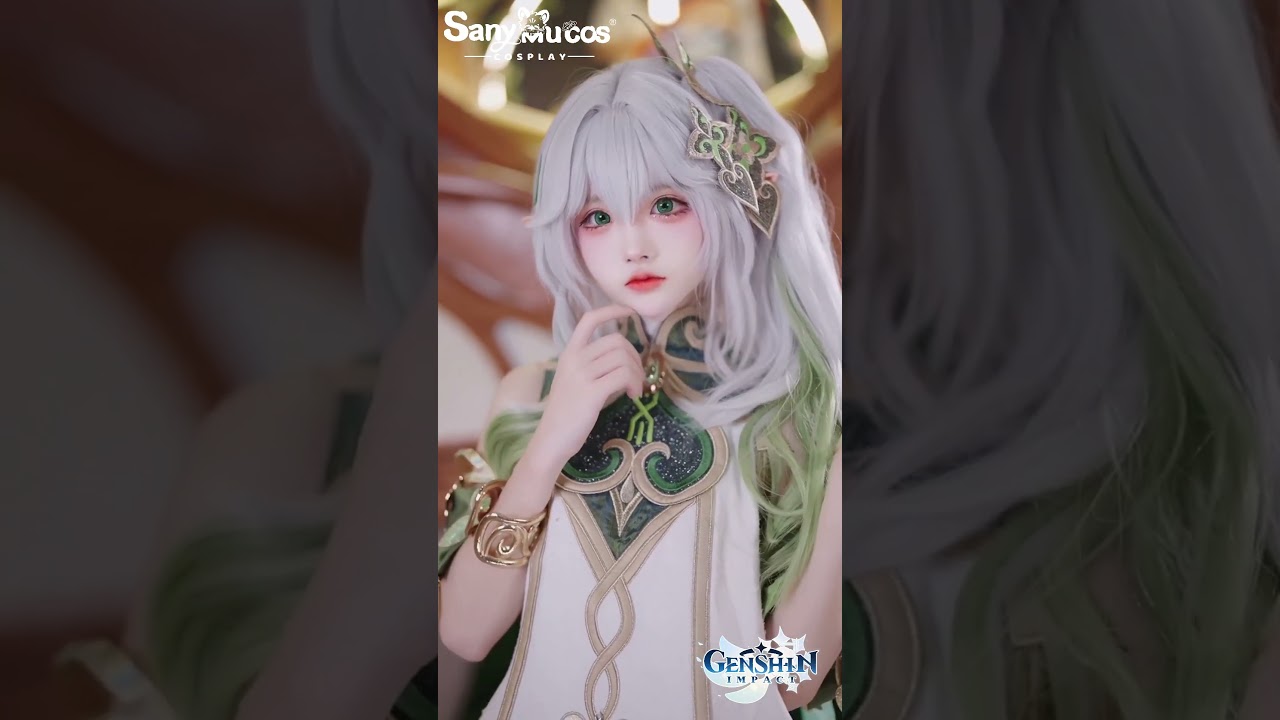 【SanyMuCos】Genshin Impact Grass God Nahida Cosplay at the exhibition 