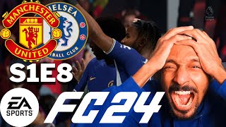 GAME AGAINST CHELSEA!!!!! | EA FC 24 Manchester United Career Mode | S1E8