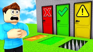 NE CHOISI PAS LA MAUVAISE PORTE Dans Roblox