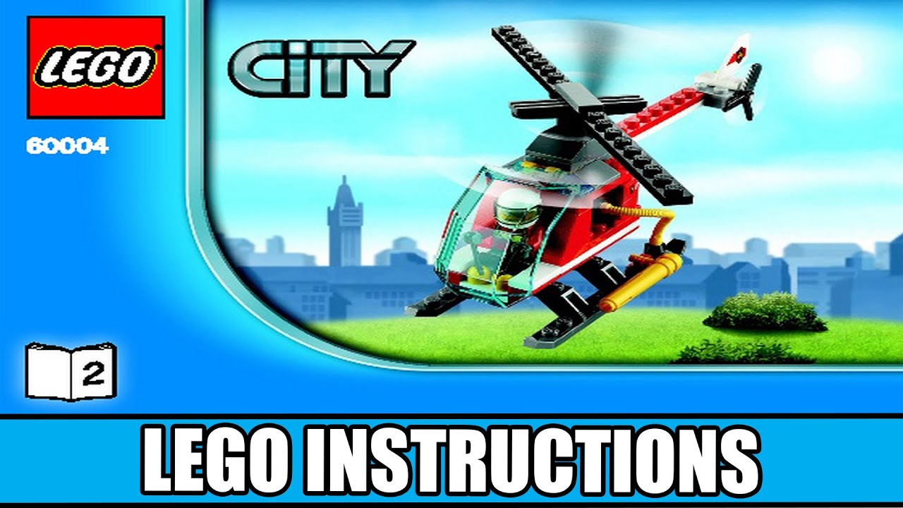 LEGO Instructions City | 60004 | Station (Book 2) - YouTube