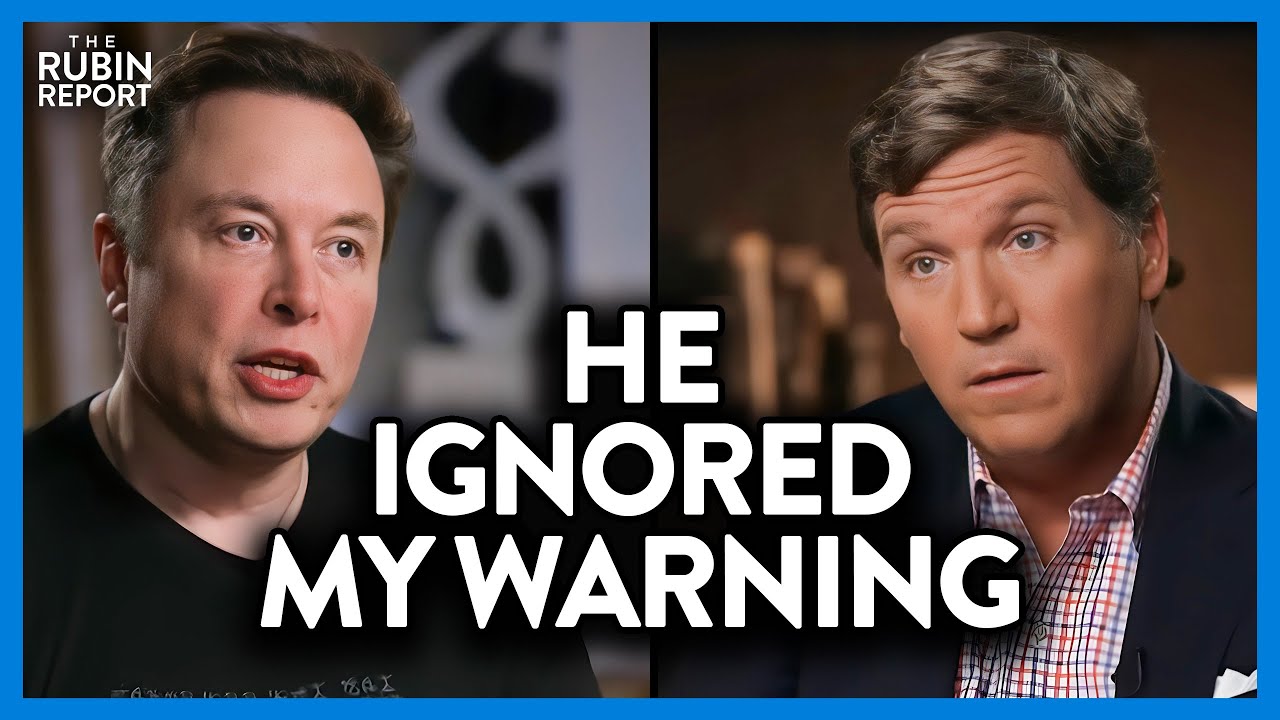 Watch Tucker’s Face When Elon Musk Reveals Google CEO Ignored His Warning