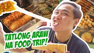 WEEKEND BAZAAR Food Trip feat. STREET FOOD, Batangas Goto, Korean Corn Dog, and MORE!