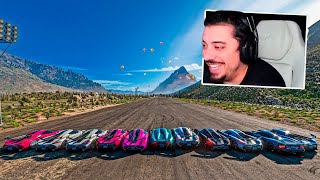 ARREMESSO COM O CARRO MAIS RÁPIDO DO JOGO - FORZA HORIZON 5 GAMEPLAY 4K