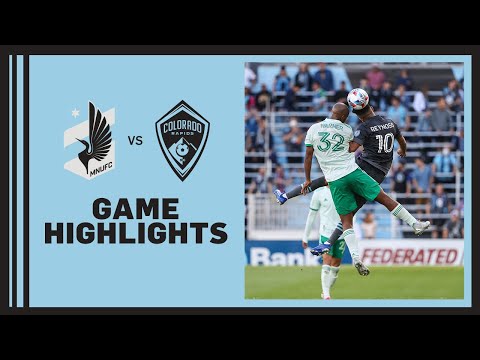 Minnesota Colorado Goals And Highlights