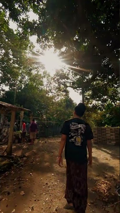Story wa 30 detik | Suasana Desa pagi hari yang damai