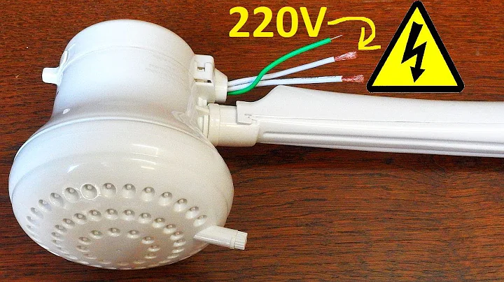 Electric heated "suicide" shower PART 1 - teardown & calculations