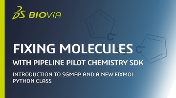 Fixing Molecules with Pipeline Pilot Chemistry SDK