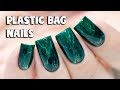 PLASTIC BAG NAIL ART - Easy Stone Nails