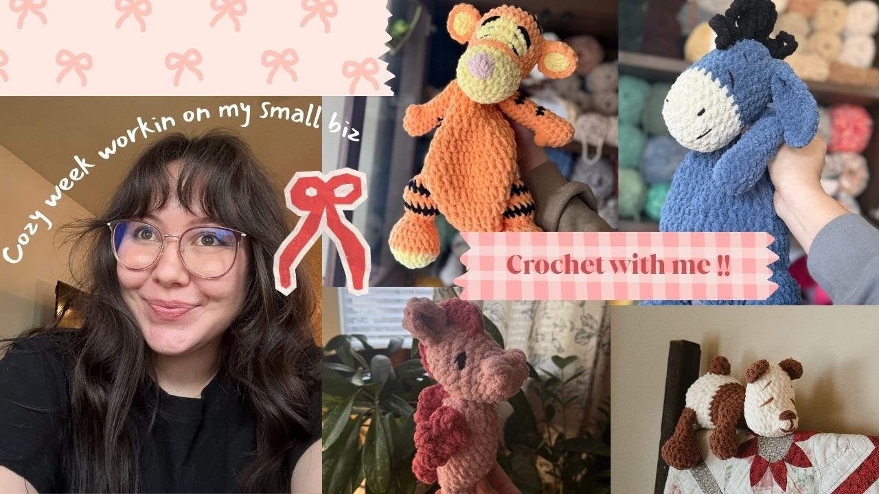 cozy crochet vlog | YARN HAUL | Tips for Selling on Facebook