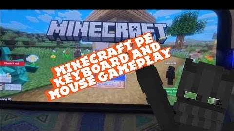 Minecraft with Keyboard & Mouse - The Ultimate Mobile Experience!❤