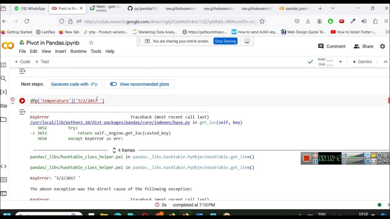 Python me Table ko Pivot Table kaise kare? Pivot method examples ke ...