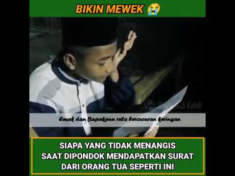 santri mondok (surat untuk santri)