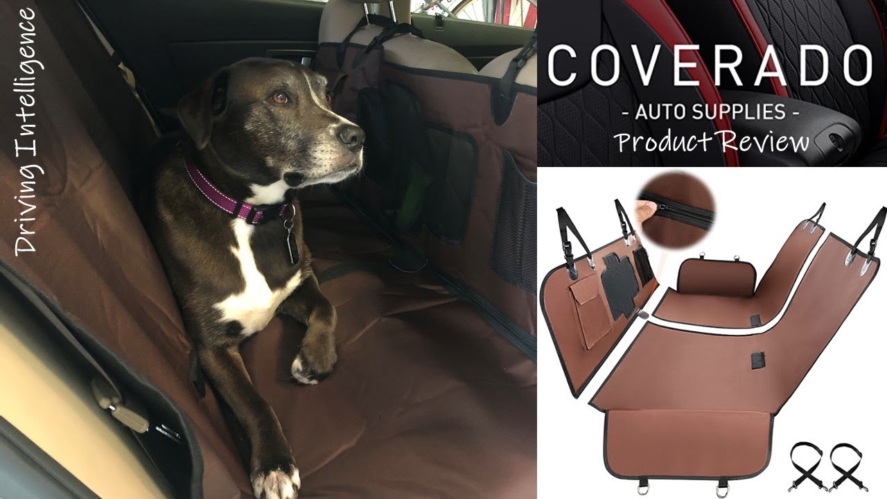 How To Install Dog Hammock In 1st Gen ‘03‘07 Cadillac CTS Coverado Dog Seat Cover Review YouTube