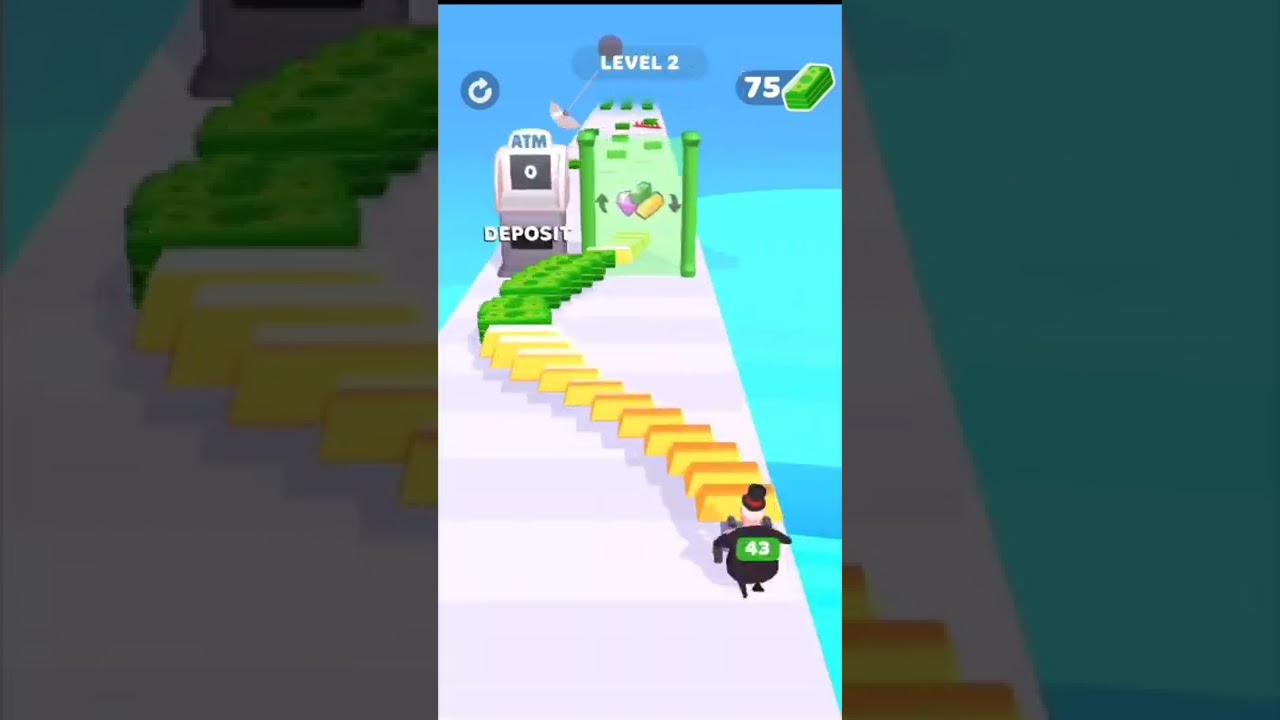 Atm Rush 3D Gameplay Walkthrough New Updeat Levels Android IOS