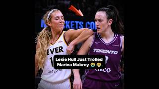 Lexie Hull’s Elbow Troll Had Marina Mabrey SHOOK 😭🔥