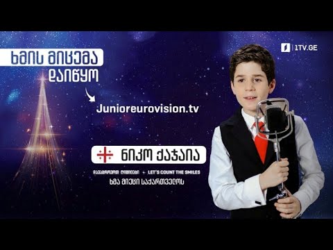 ხმა მიეცი ნიკო ქაჯაიას - საბავშვო ევროვიზიაზე ონლაინ ხმის მიცემა დაიწყო