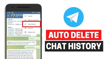 How to Auto Delete Chat History in Telegram!