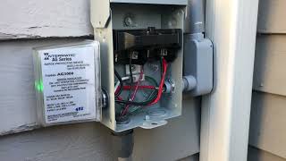 Intermatic AG3000 installed on a Daikin ductless system
