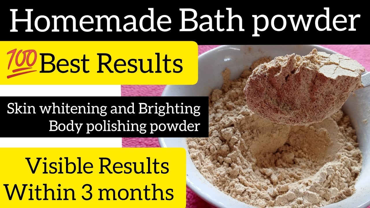 how-to-make-a-bath-powder-simple-and-easy-works-in-tamil-youtube