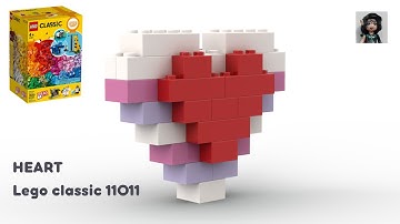 HEART ❤️ Lego classic 11011 ideas How to build