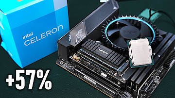 Intel Celeron Overclocked by 57% and new 4-Core Records - non-K OC continues!