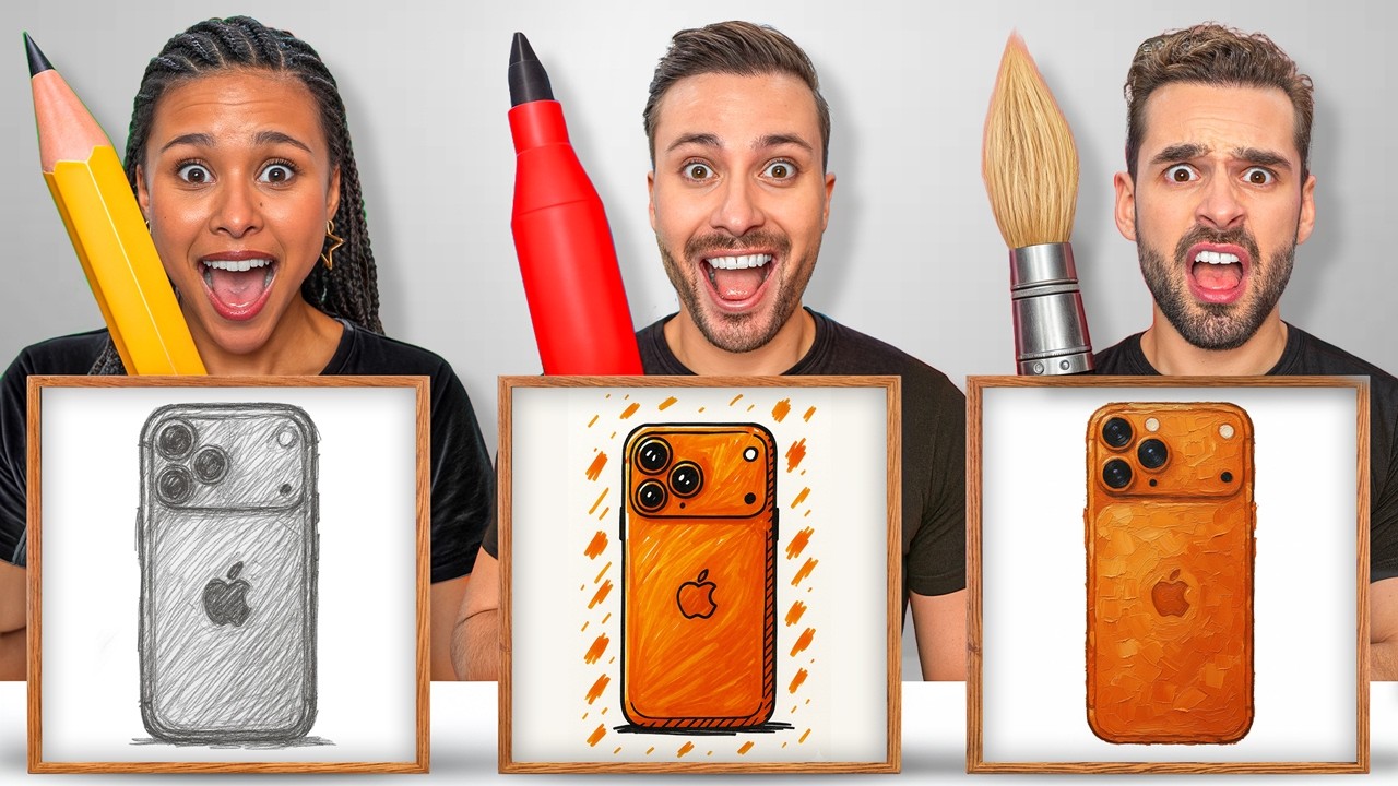 POTLOOD vs STIFT vs KWAST Teken Challenge!