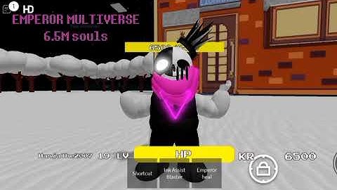 V404, Error, Emperor, 1k visits Showcase ! | Sans multiversal battles game (DBS)