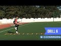 Football coaching video - soccer drill - ladder coordination (Brazil) 6