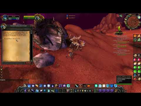 Forward Base Reavers Fall Quest WOW TBC
