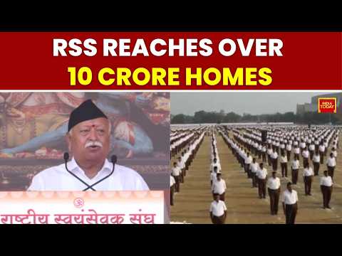 RSS Centenary: 10 Crore Homes Reached In Nationwide Outreach Campaign | India Today
