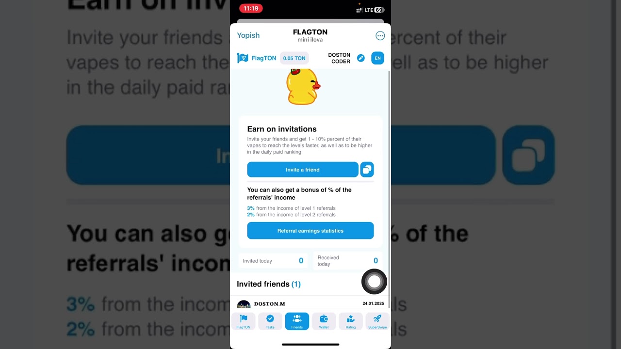 Telegramda Tekinga Ton ishlash 😱😳😱😱