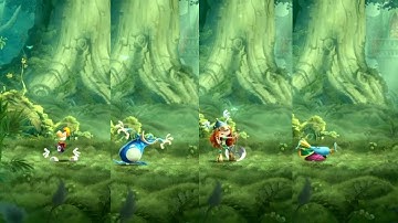 Rayman Legends Definitive Edition- All Characters Entrance Animations