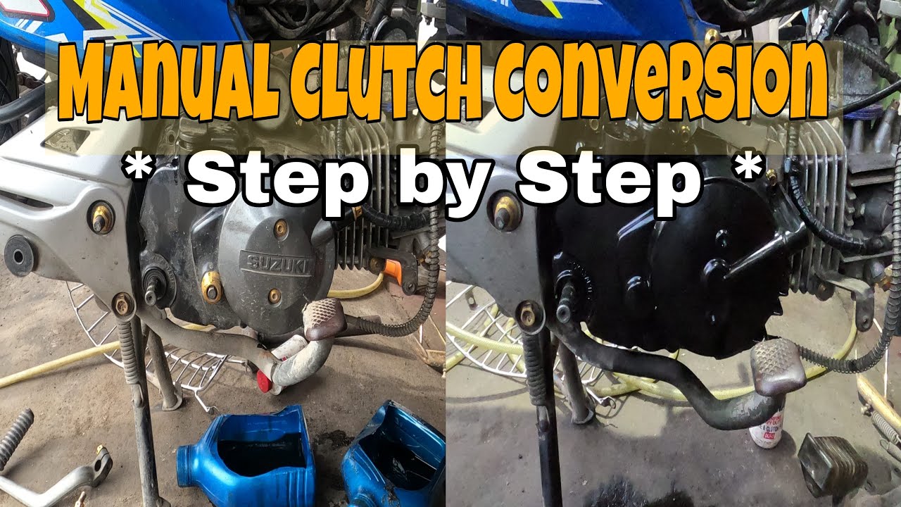 Manual Clutch Conversion (step by step procedure) YouTube