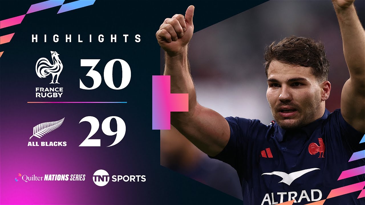 THRILLER! 🍿 | France 30-29 New Zealand | Autumn Nations Series Classic ...