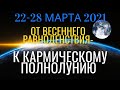 Прогноз на 22-28 марта 2021: От весеннего равноденствия к Кармическому Полнолунию 28 марта в Весах