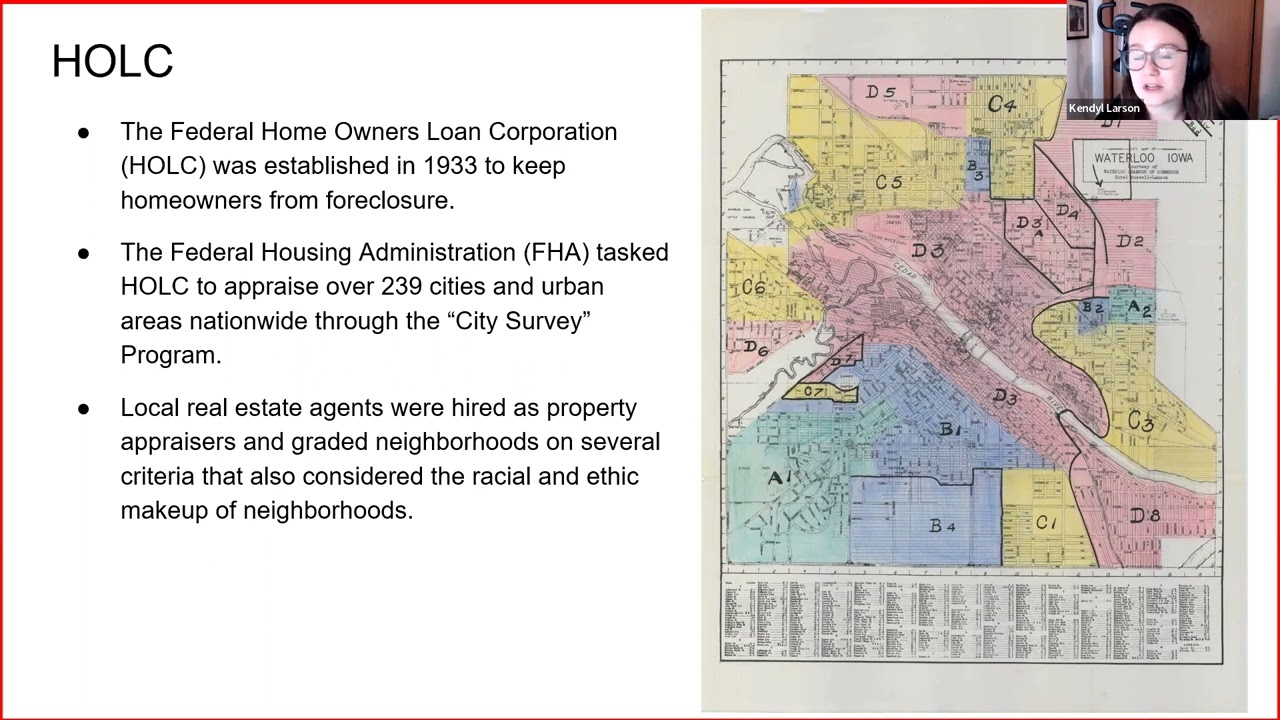 Iowa History 101: Redlining in Iowa - YouTube