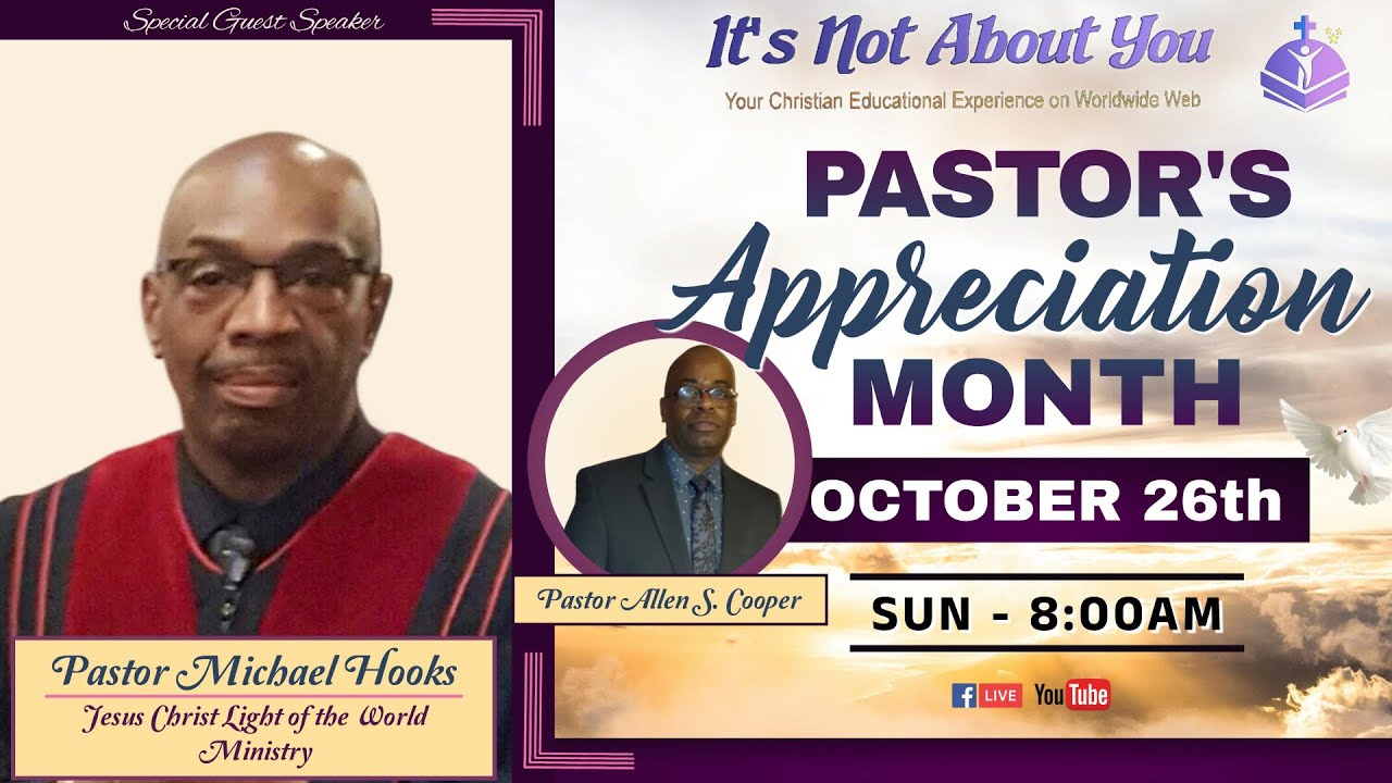 October 26, 2025 Pastor Michael Hooks is Ministering the Word - YouTube
