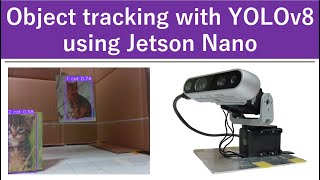 Object tracking with YOLOv8 using Jetson Nano