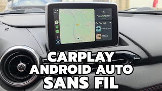 Comment avoir CarPlay ou Android Auto sans fil dans sa voiture ? @conseilguide
